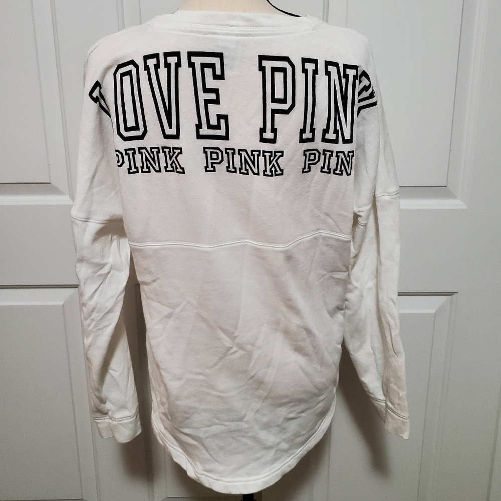 PINK Victoria's Secret Lightweight Crewneck Sweatshirt